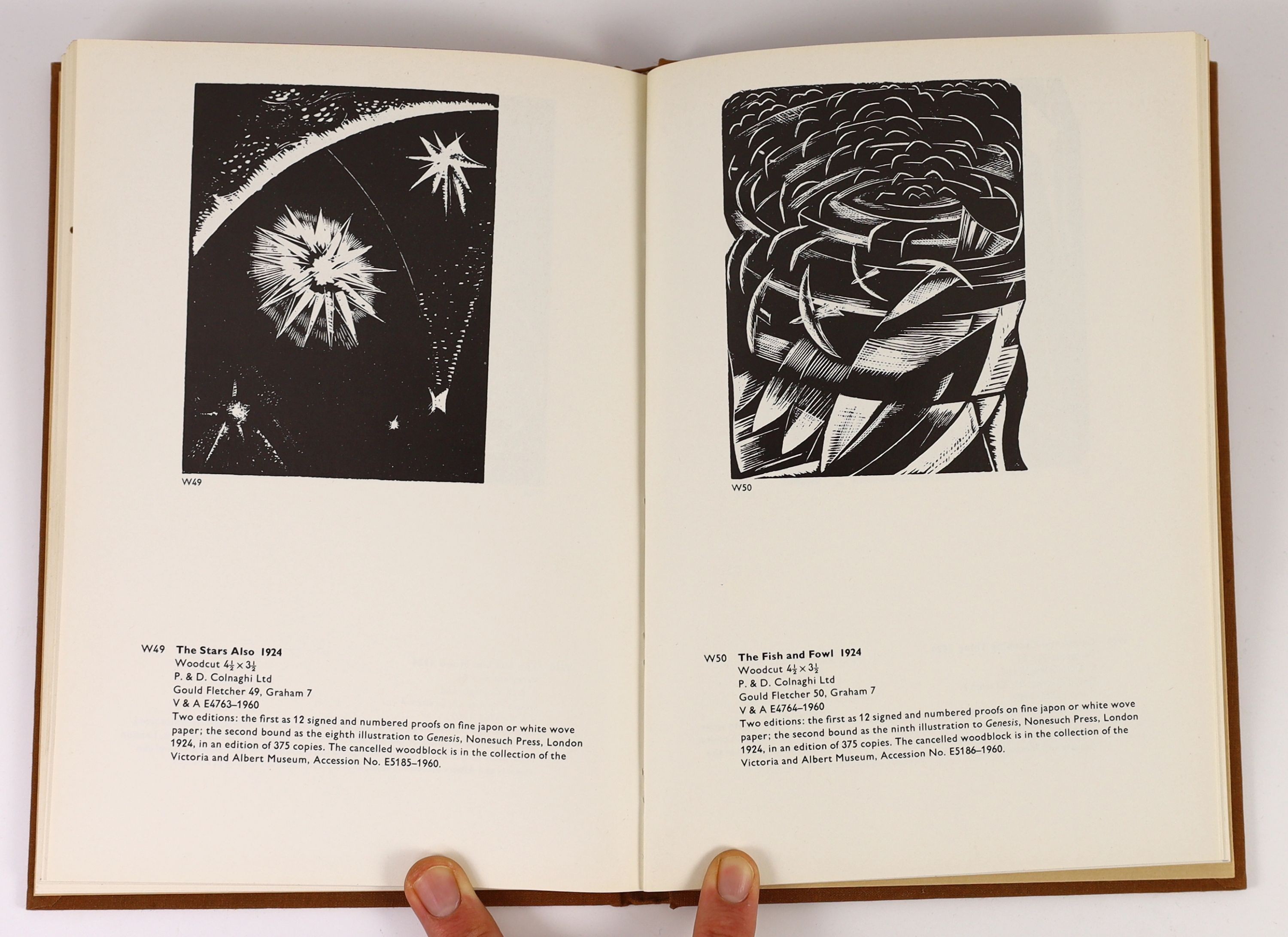 Postan, Alexander - The Complete Graphic Work of Paul Nash. 1st edition, complete with numerous illustrations within the text, publishers cloth with gilt letters direct on spine. 8vo. Secker & Warburg, London, 1973. Slig